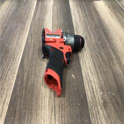 AS-IS Milwaukee FUEL 12V Lithium-Ion Brushless Cordless 1/2 in. Hammer Drill (Tool-Only)
