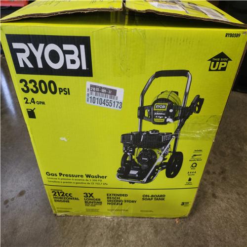 Phoenix NEW RYOBI 3300 PSI 2.4 GPM Cold Water Gas Pressure Washer with 212cc Engine