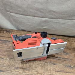 AS-IS Milwaukee M18 18-Volt Lithium-Ion Cordless 3-1/4 in. Planer (Tool-Only)