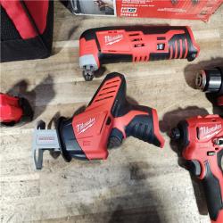 HOUSTON LOCATION - AS-IS Milwaukee 12V Lithium-Ion Brushless Cordless Subcompact Drill and Impact Driver Kit