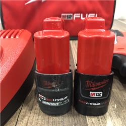 AS-IS Milwaukee FUEL SURGE 12V Lithium-Ion Brushless Cordless 1/4 in. Hex Impact Driver Compact Kit