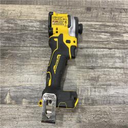 AS-IS DEWALT ATOMIC 20V MAX Lithium-Ion Cordless 1/4 in. Brushless Impact Driver Kit