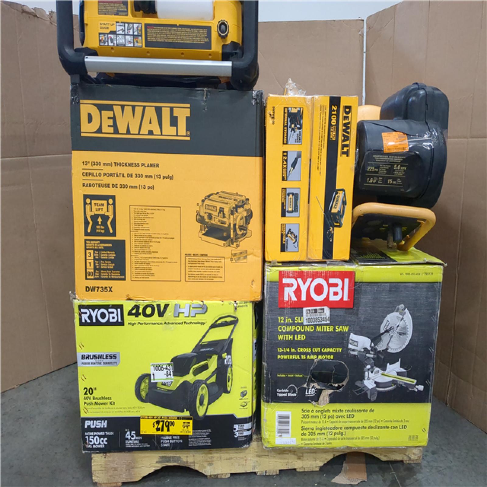 CALIFORNIA AS-IS TOOL PALLET