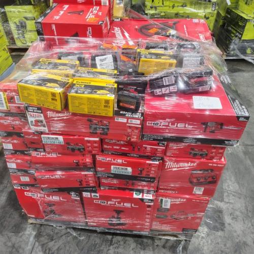 Pittston Location As-Is Power Tools Partial Truckload (15 Pallets) 1085-A