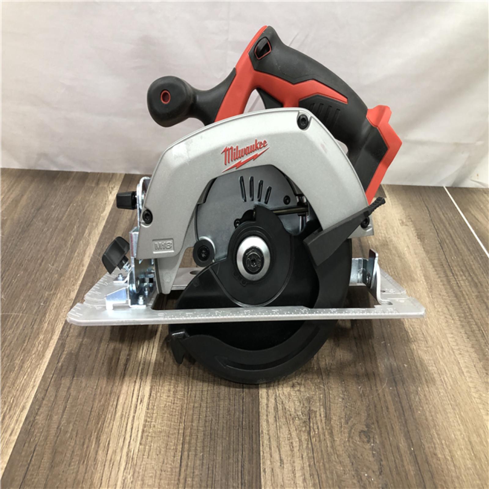 AS-IS Milwaukee M18 18V Lithium-Ion Cordless 6-1/2 in. Circular Saw (Tool-Only)