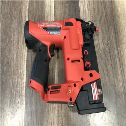 AS-IS Milwaukee  FUEL 12-Volt Lithium-Ion Brushless Cordless 18-Gauge 1-1/2 in. Compact Brad Nailer (Tool Only)