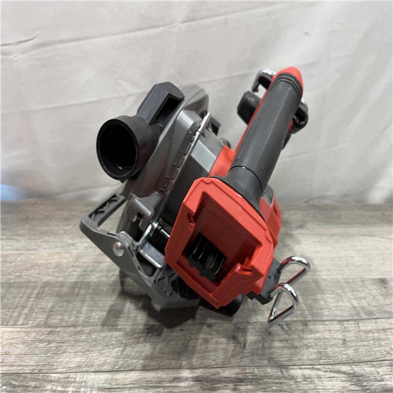AS-IS Milwaukee FUEL 18V Lithium-Ion Brushless Cordless 6-1/2 in. Circular Saw (Tool-Only)