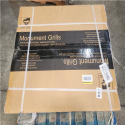 Phoenix NEW Monument Grills Mesa 3-Burner Propane Gas Grill in Black with Clear View Lid, LED Controls, Smoke Box, and Side Burner (SEALED)