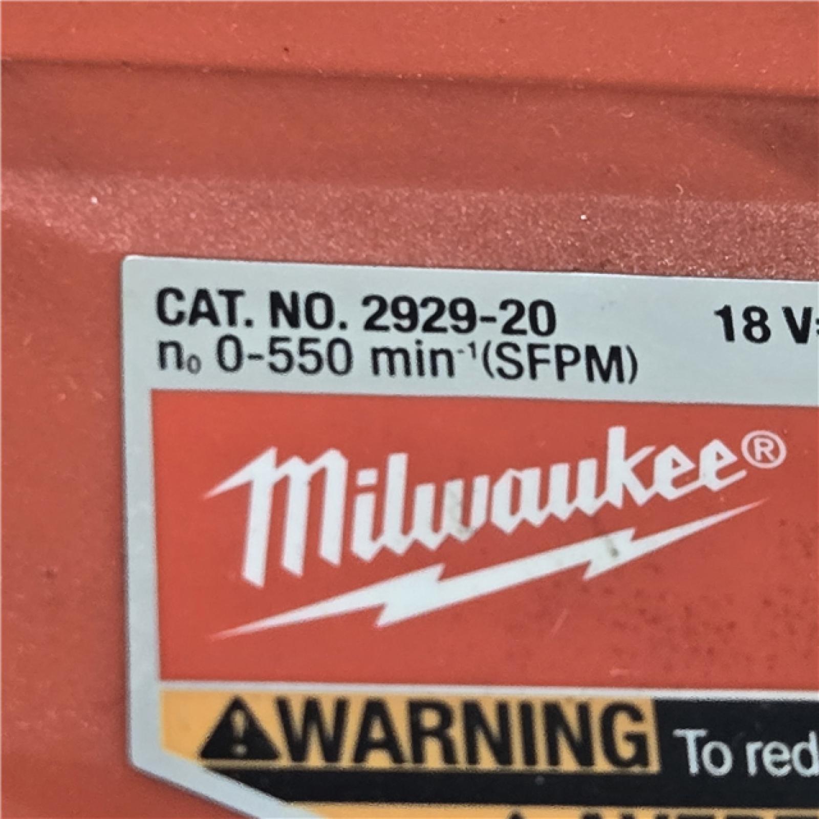 AS-IS Milwaukee M18 FUEL Cordless Deep Cut Band Saw (Tool-Only)