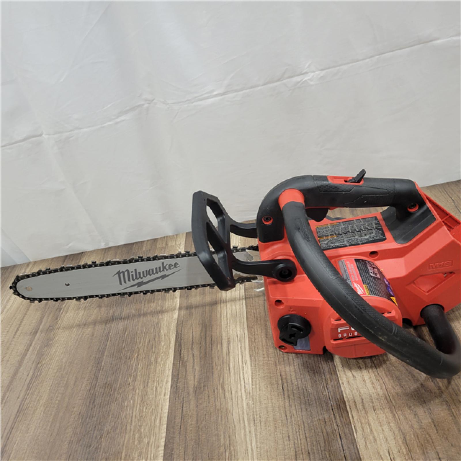 AS-IS Milwaukee M18 FUEL 16  18V Li-Ion Brushless Cordless Chainsaw Tool-Only 2727-20