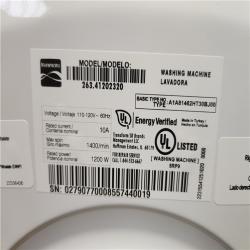 Phoenix NEW KENMORE 24 in. 2.2 cu. ft. Front-Load Washer - White with Steam