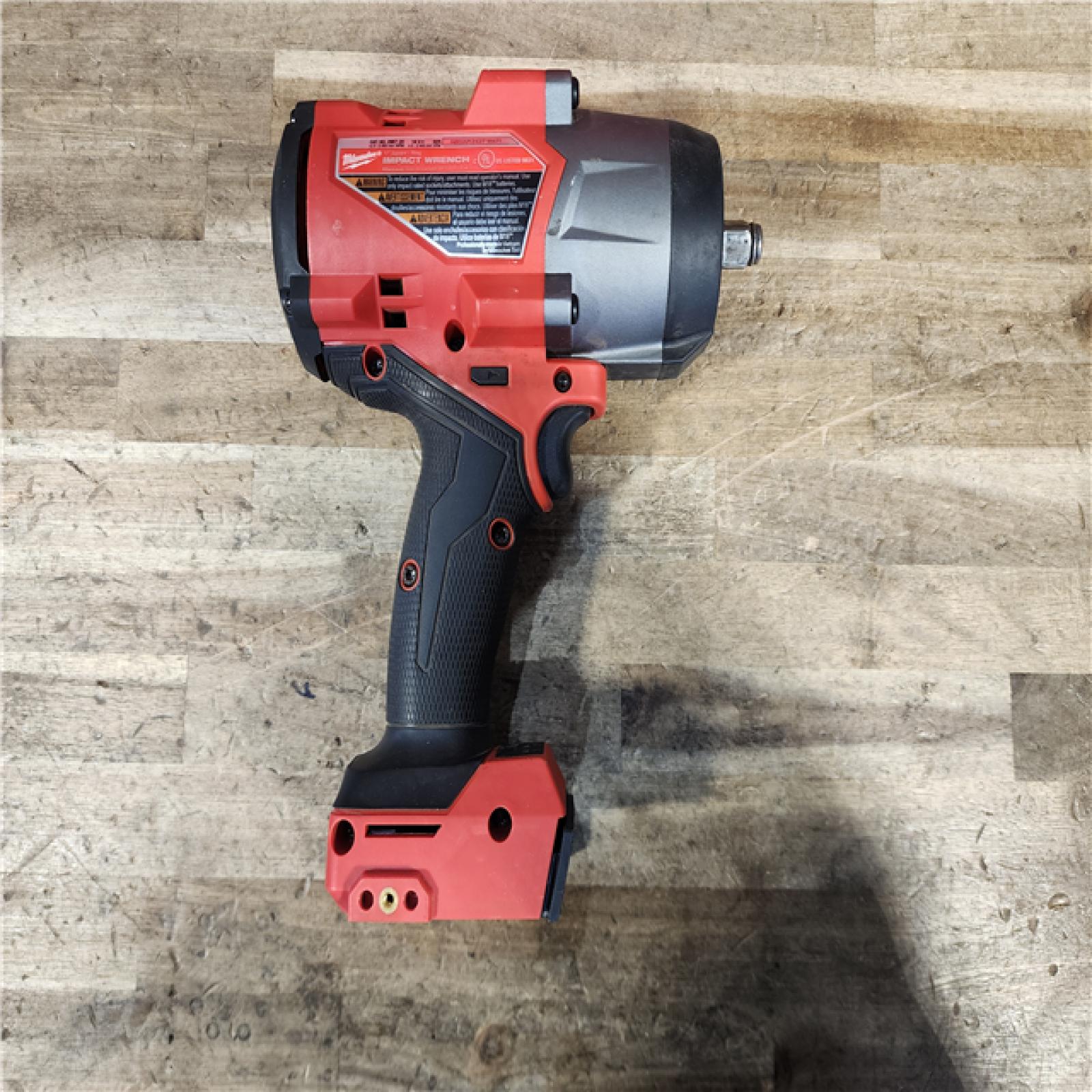 HOUSTON LOCATION - AS-IS Milwaukee FUEL 18V Lithium-Ion Brushless Cordless 1/2 in. Impact Wrench with Friction Ring (Tool-Only)