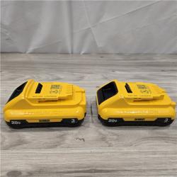 AS-IS DeWalt DCB230-2 20V Max 3.0Ah Compact Battery 2-Pack