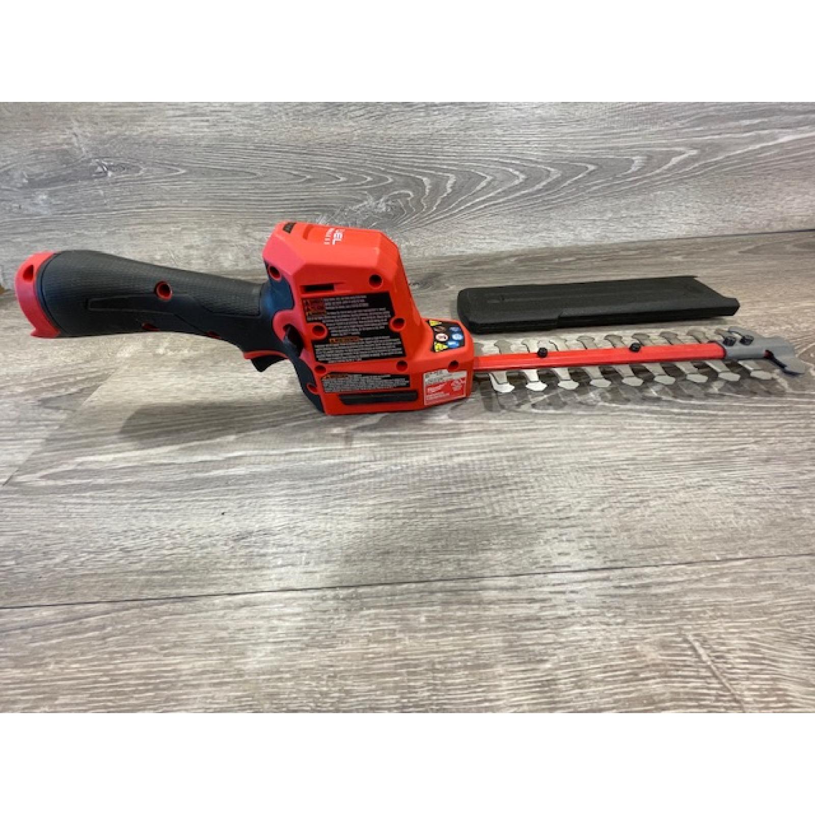 AS-IS Milwaukee FUEL 8 in. 12V Lithium-Ion Brushless Cordless Battery Hedge Trimmer (Tool-Only)