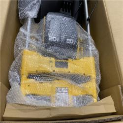 As-Is -DEWALT 2x20V MAX 21 in. Cordless Battery Powered Self Propelled Lawn Mower Kit with (2) 10 Ah Batteries and Chargers