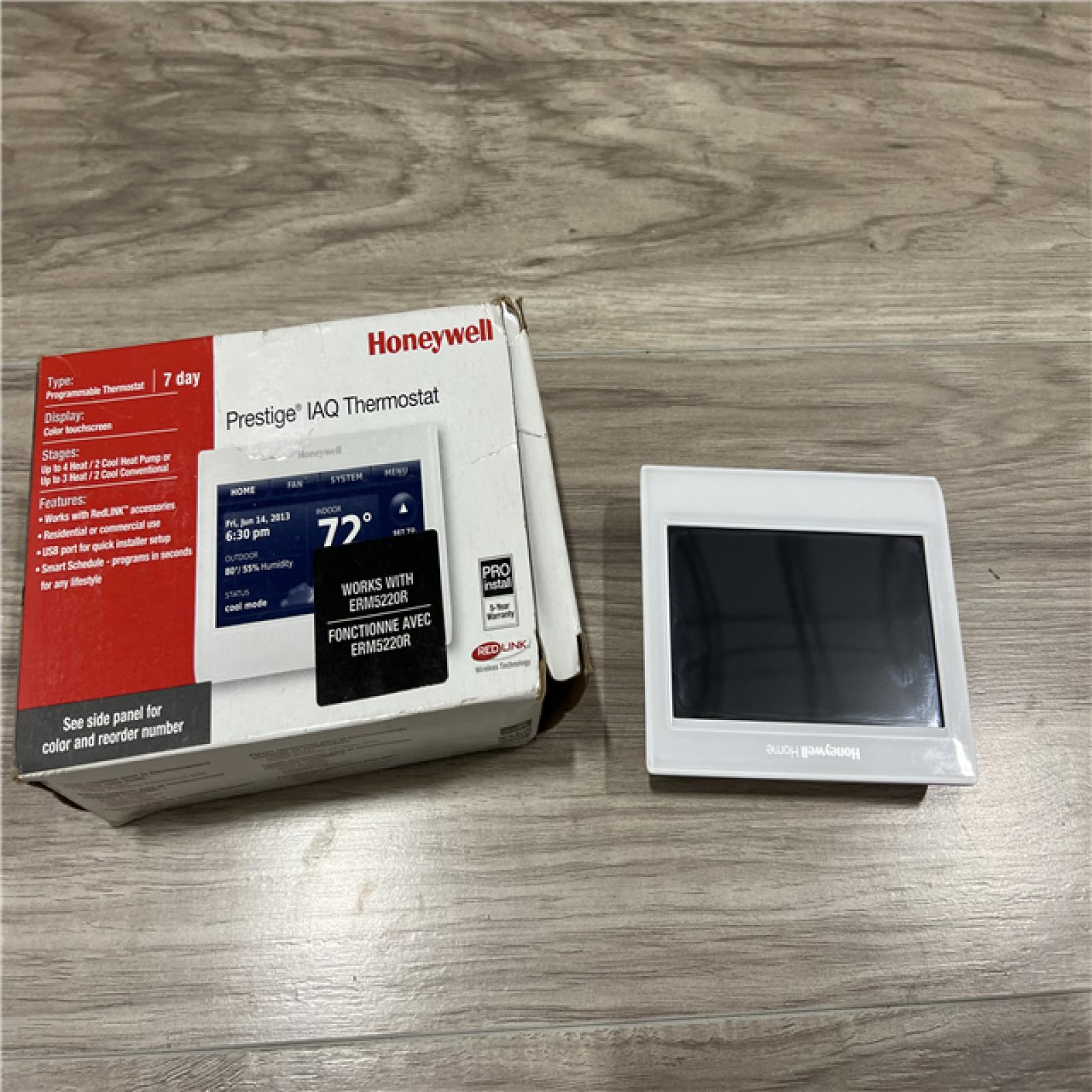 Honeywell Prestige 2-Wire IAQ Thermostat with RedLINK Technology (White Front/White Sides)