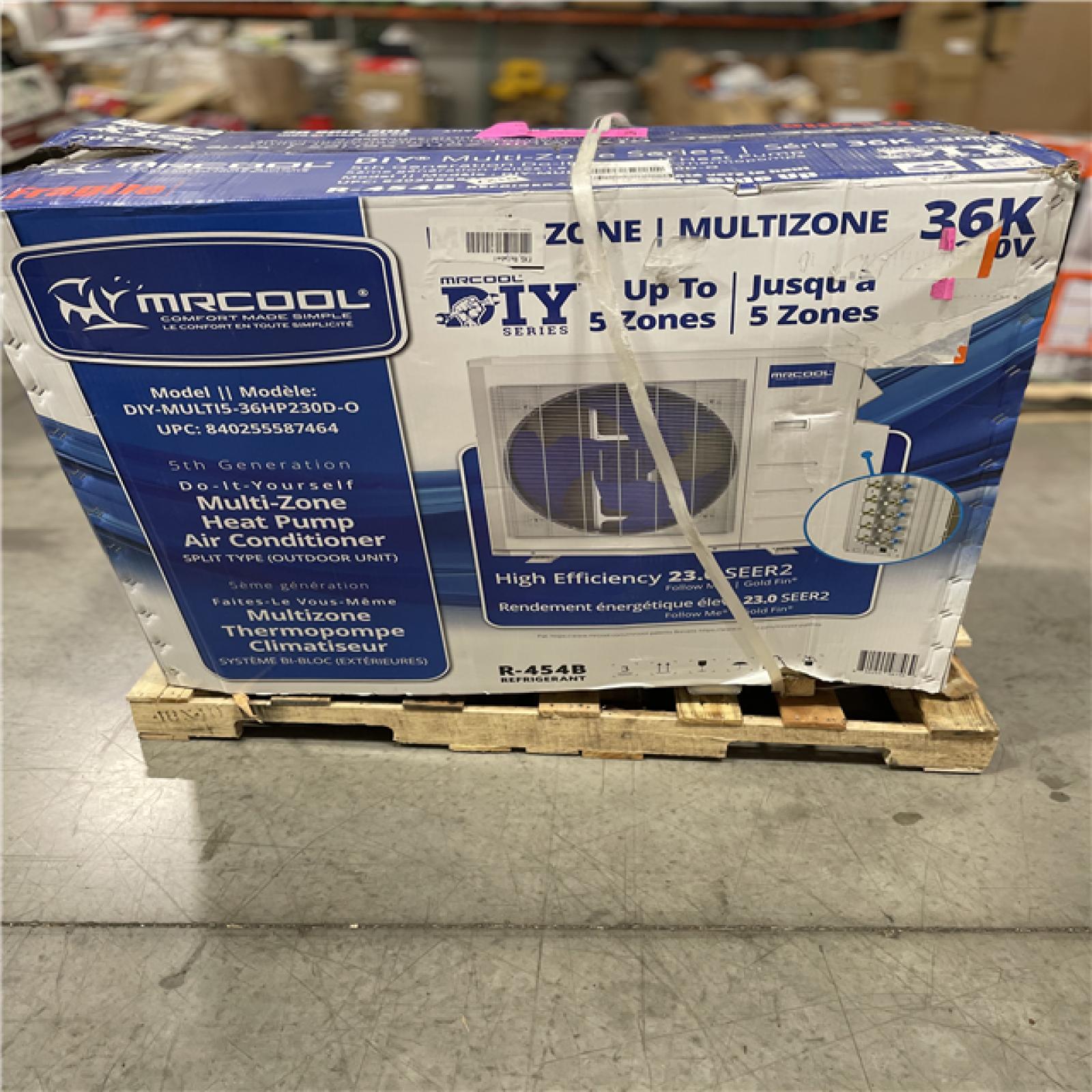 DALLAS LOCATION - MrCool 36000 BTU/H DIY 5th Gen Mini Split Condenser