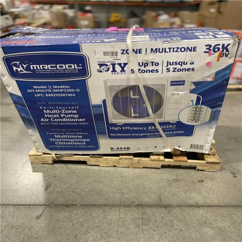DALLAS LOCATION - MrCool 36000 BTU/H DIY 5th Gen Mini Split Condenser
