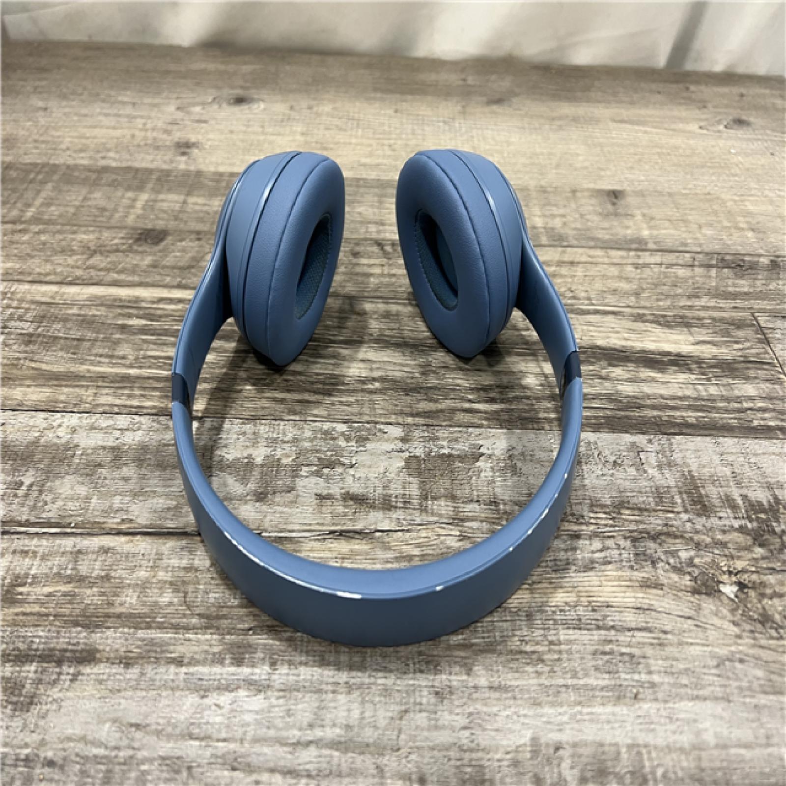 AS-IS Beats Solo 4 Bluetooth Wireless On-Ear Headphones - Slate Blue