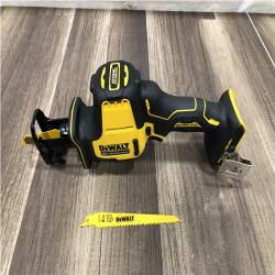 AS-IS DEWALT ATOMIC 20V MAX Cordless Brushless Compact Reciprocating Saw (Tool Only)