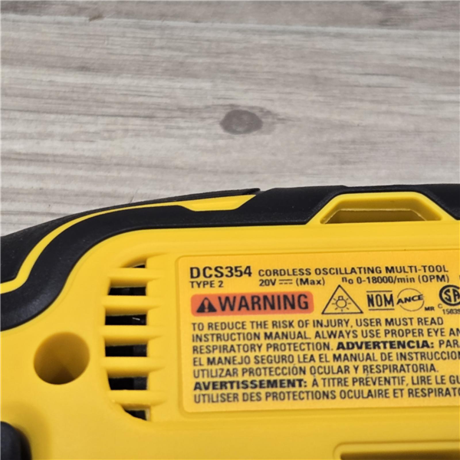AS-IS DEWALT ATOMIC 20V MAX Cordless Oscillating Multi Tool (Tool Only)