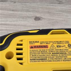 AS-IS DEWALT ATOMIC 20V MAX Cordless Oscillating Multi Tool (Tool Only)