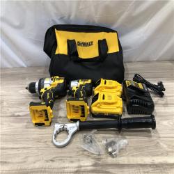 AS-IS DeWalt 20V MAX XR Cordless 2-Tool Hammer Drill and Impact Driver Kit