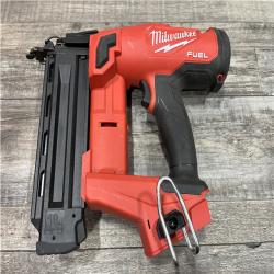 AS-IS Milwaukee FUEL 18-Volt Lithium-Ion Brushless Cordless Gen II 18-Gauge Brad Nailer (Tool-Only)