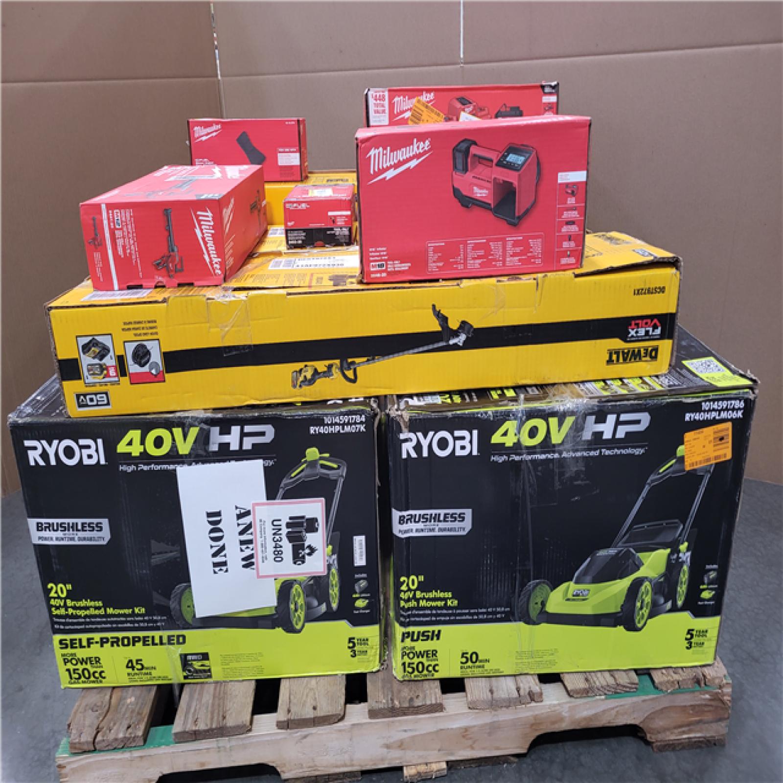 CALIFORNIA AS-IS TOOL PALLET