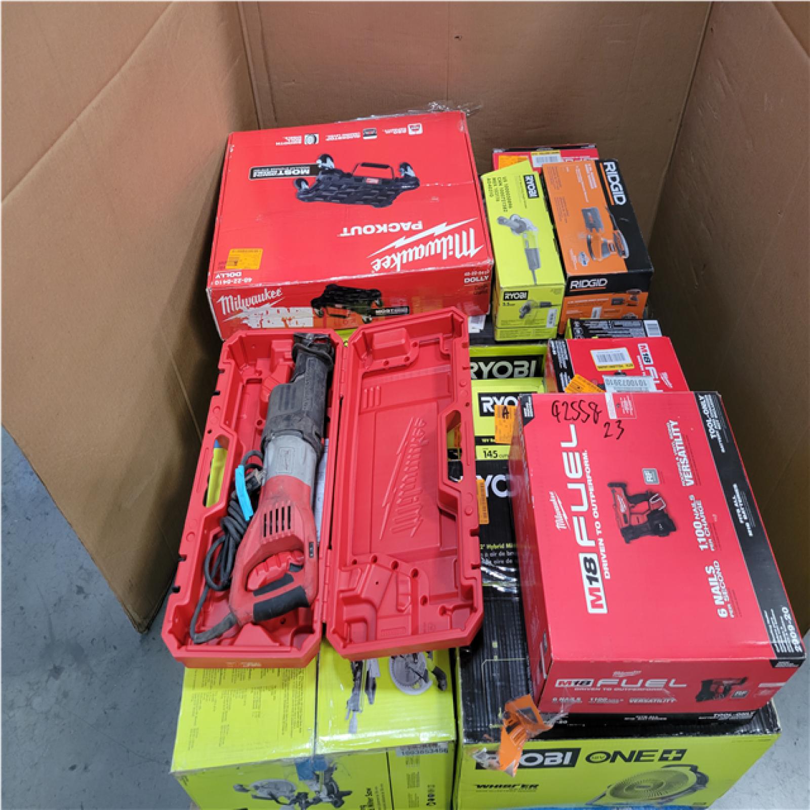 CALIFORNIA AS-IS TOOL PALLET