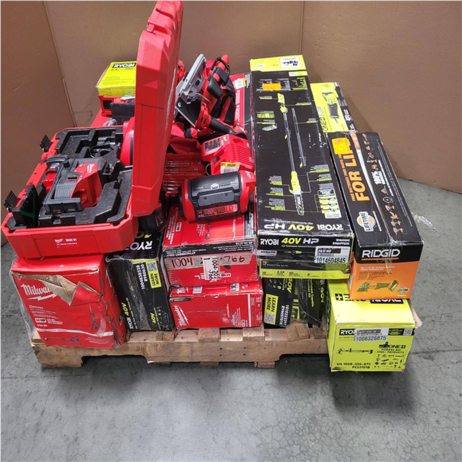 CALIFORNIA AS-IS TOOL PALLET