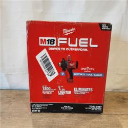 NEW- Milwaukee FUEL ONE-KEY 18V Lithium-Ion Brushless Cordless 1 in. Impact Wrench with Friction Ring (Tool-Only)