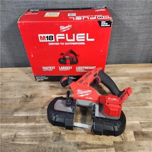 HOUSTON LOCATION - AS-IS Milwaukee M18 Fuel 3-1/4  18V Brushless Compact Band Saw 2829-20 (Bare Tool)