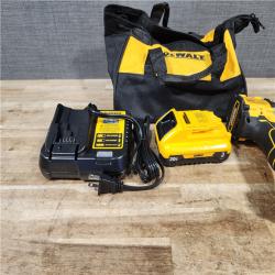 HOUSTON LOCATION - AS - IS DEWALT ATOMIC 20V Cordless 1/2 in. Compact Hammer Drill Kit