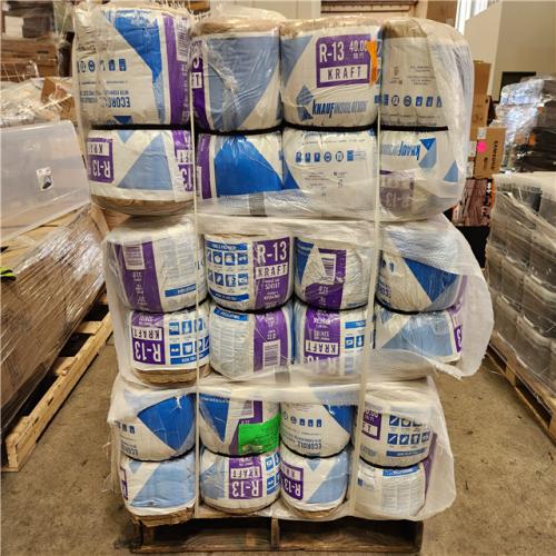 Phoenix Location Knauf Insulation R-13 EcoRoll Kraft Faced Fiberglass Insulation Roll 15 in. x 32 ft. x 3-1/2 in. Pallet (36 -Rolls)