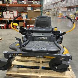 Dallas Location - As-Is Cub Cadet Ultima ZT1 42 in. 547 cc  Gas Lawn Mower