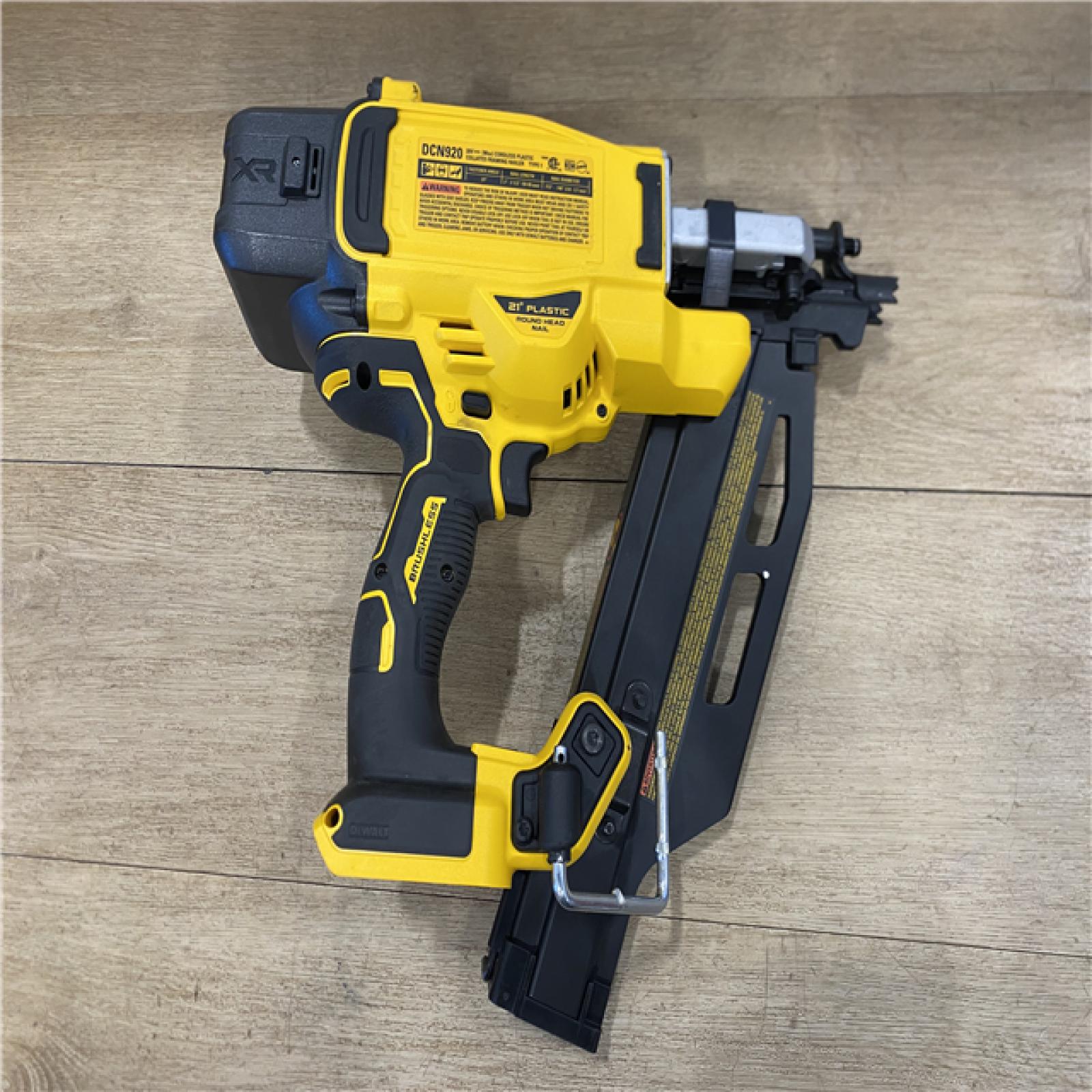 AS-IS DEWALT 20-Volt 21° Cordless Framing Nailer (Tool-Only)