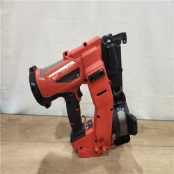 AS-IS- Milwaukee FUEL 18-Volt Lithium-Ion Brushless Cordless Coil Roofing Nailer (Tool Only)