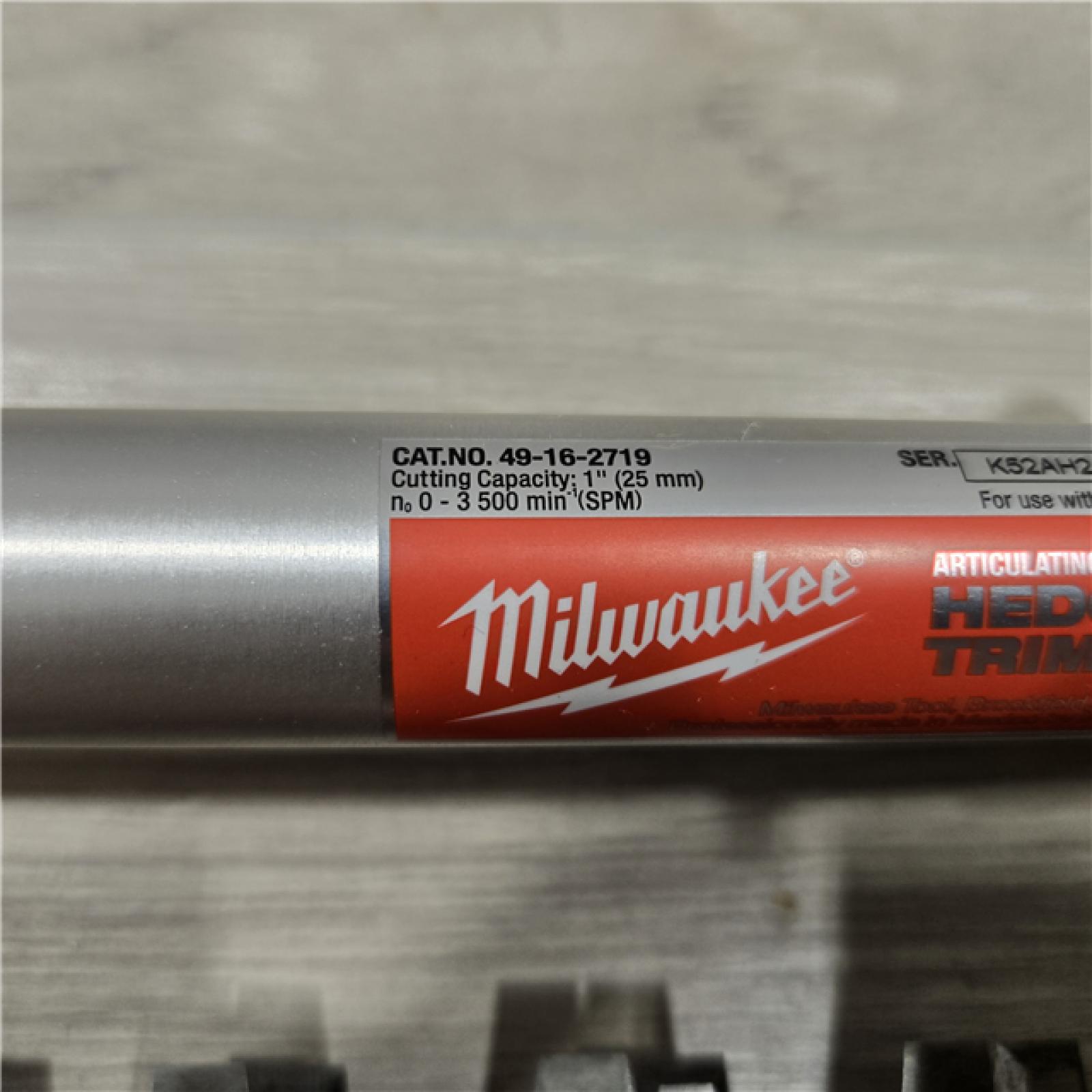 AS-IS Milwaukee M18 FUEL Hedge Trimmer Attachment for  QUIK-LOK Attachment System