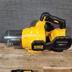 HOUSTON LOCATION - AS - IS DEWALT FLEXVOLT 60V MAX 125 MPH 600 CFM Brushless Cordless Battery Powered Blower Kit (NO BATTERY)