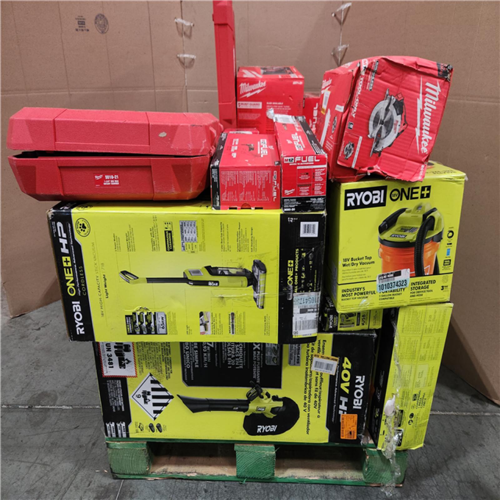 CALIFORNIA AS-IS TOOL PALLET