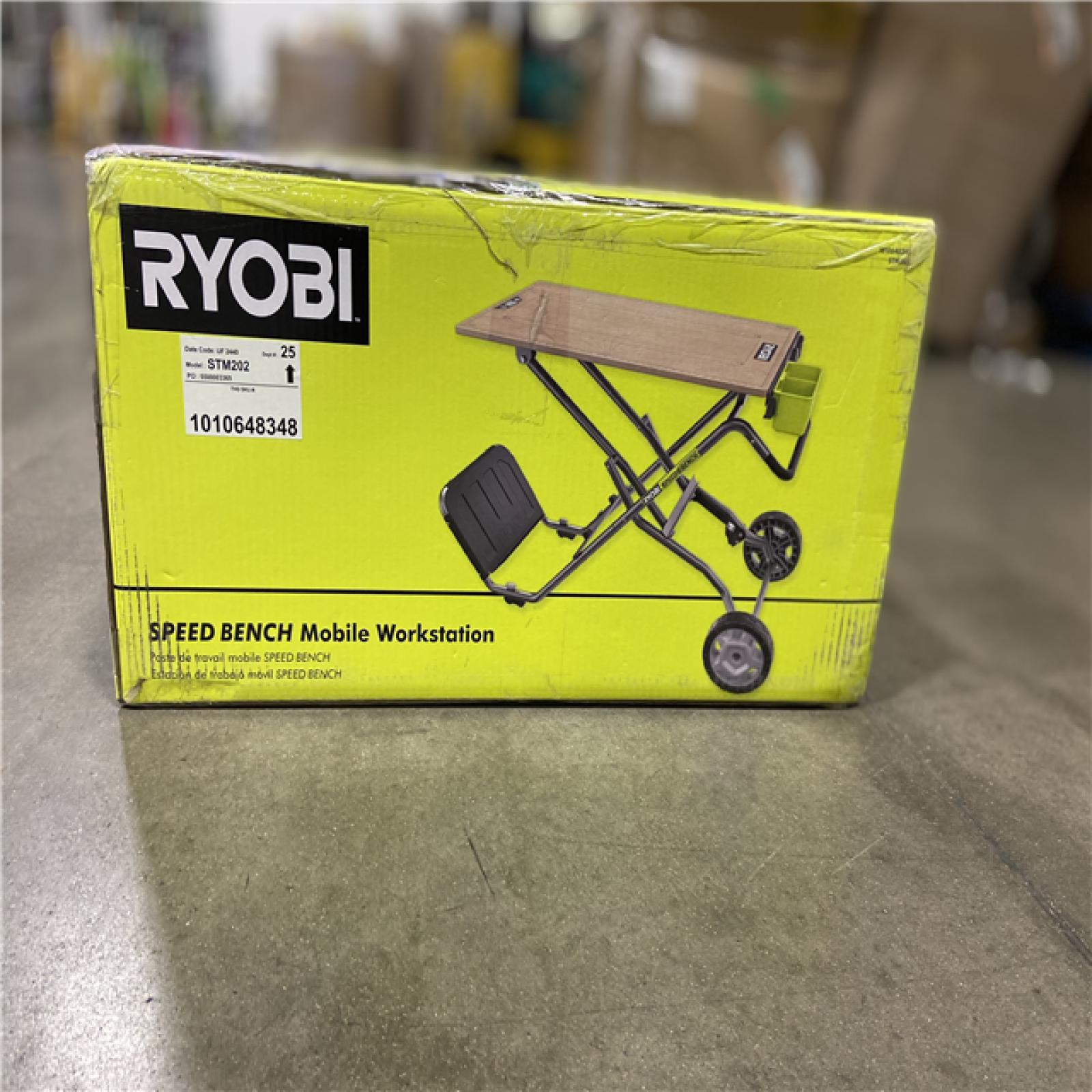 NEW! - RYOBI SPEED BENCH Mobile Workstation