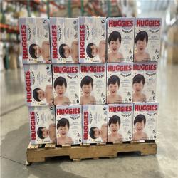 DALLAS LOCATION - Huggies Size 6 Diapers  Snug & Dry Baby Diapers PALLET-(30 CASES)