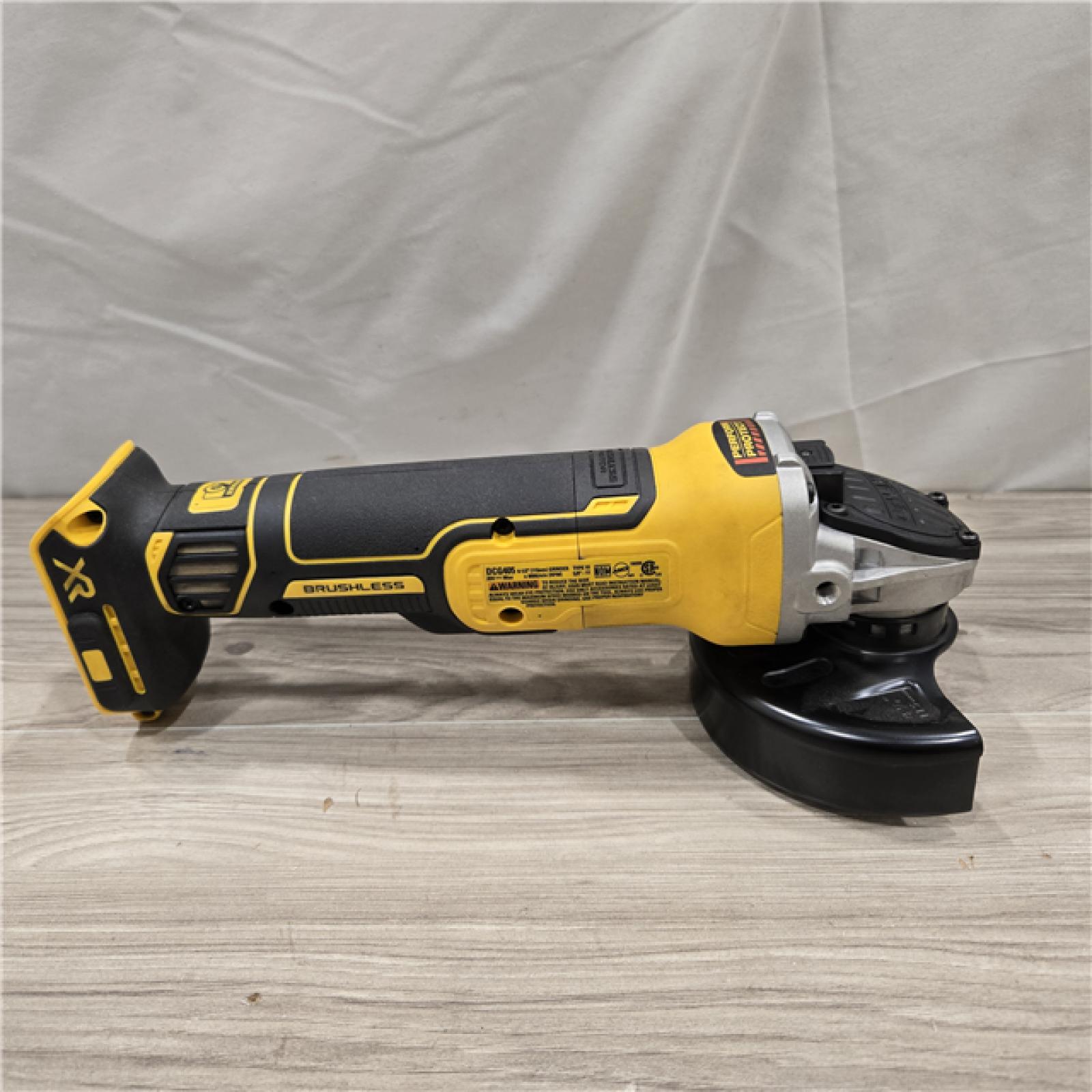 AS-IS DeWalt DCG405B 20V Max XR 4.5-Inch Small Angle Grinder (Tool Only)