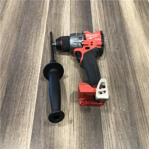 AS-IS Milwaukee  FUEL 18V Lithium-Ion Brushless Cordless 1/2 in. Hammer Drill/Driver (Tool-Only)