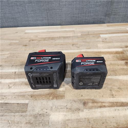HOUSTON LOCATION - AS-IS MILWAUKEE FORGE BATTERY PACK QTY - 2
