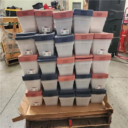 Phoenix Location Sterilite 6 Qt. Storage Box Pallet (69 Containers)