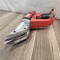 AS-IS- Milwaukee M18 18V Lithium-ion Cordless 18-gauge Double Cut Metal Shear (Tool-Only)