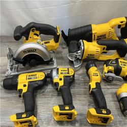 AS-IS DEWALT 20V MAX Cordless 9 Tool Combo Kit