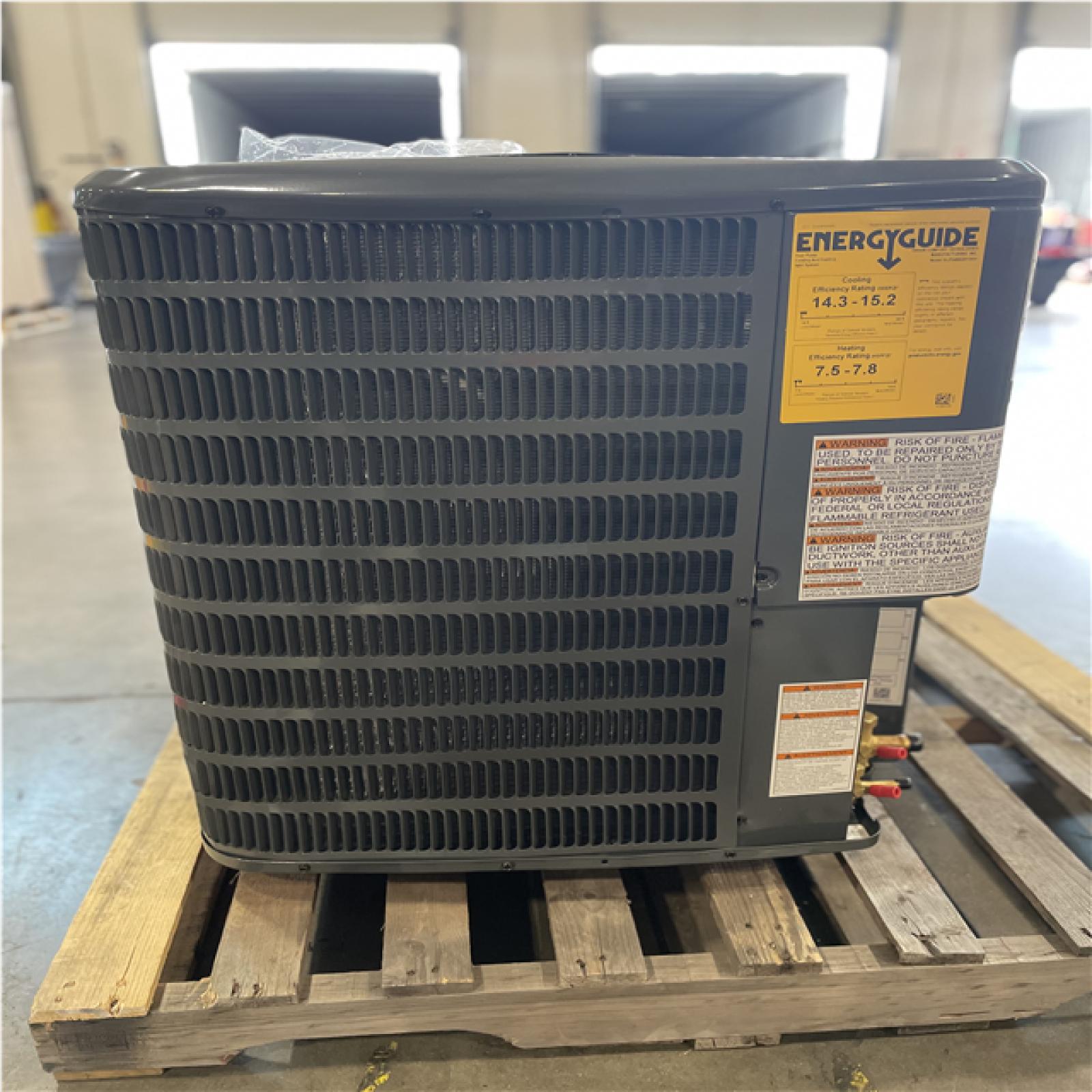 DALLAS LOCATION- AS-IS GOODMAN 2 Ton 14.5 SEER Central Heat Pump Condenser - R-32
